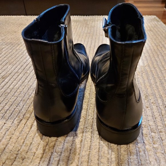NEW Men's Carlo Pazolini Leather Half Boots - Picture 4 of 5
